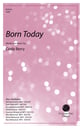 Born Today SATB choral sheet music cover